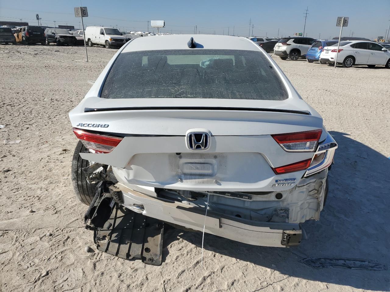 2022 HONDA ACCORD HYBRID SPORT VIN:1HGCV3F20NA043183