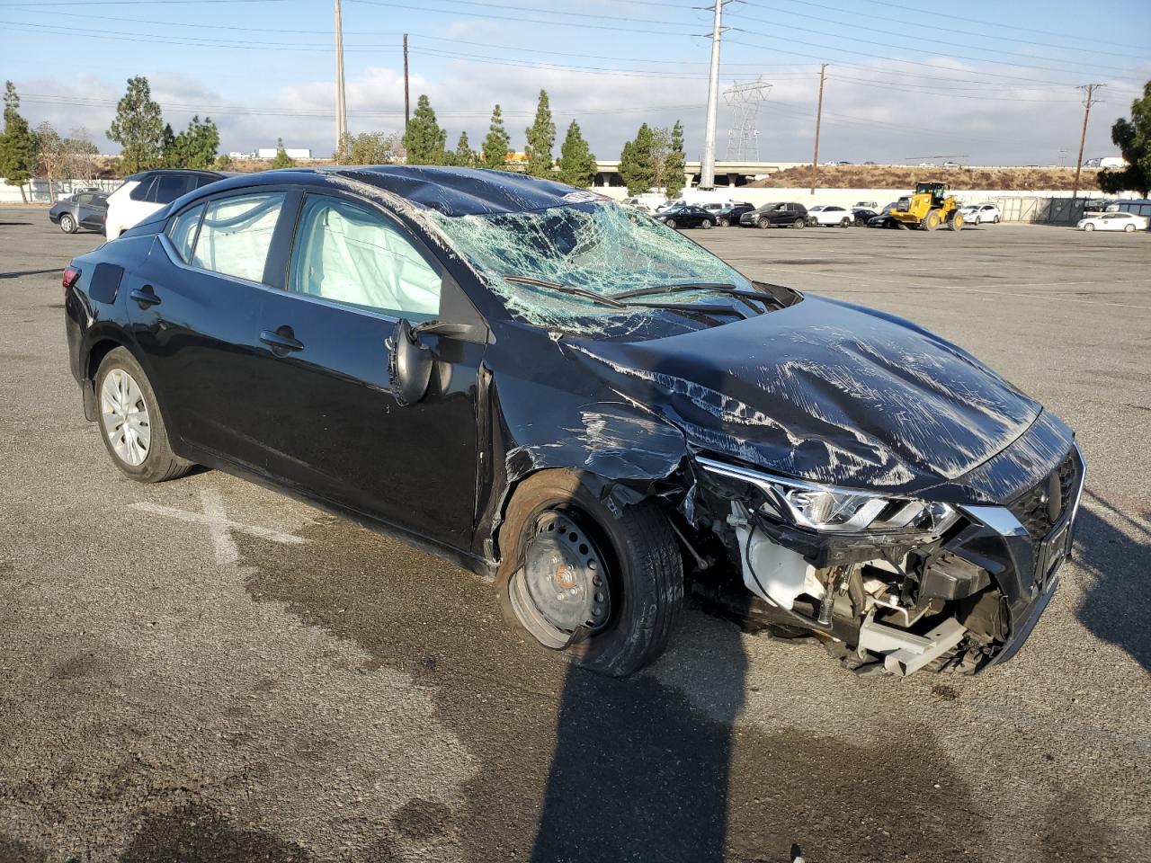 2022 NISSAN SENTRA S VIN:3N1AB8BV2NY282860
