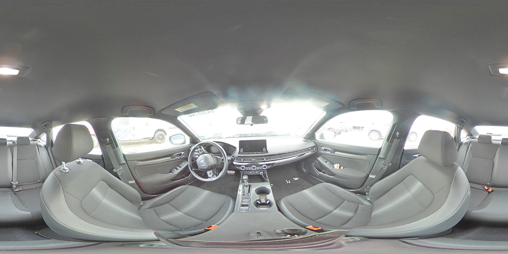 2022 HONDA CIVIC SPORT VIN:2HGFE2F5XNH608770