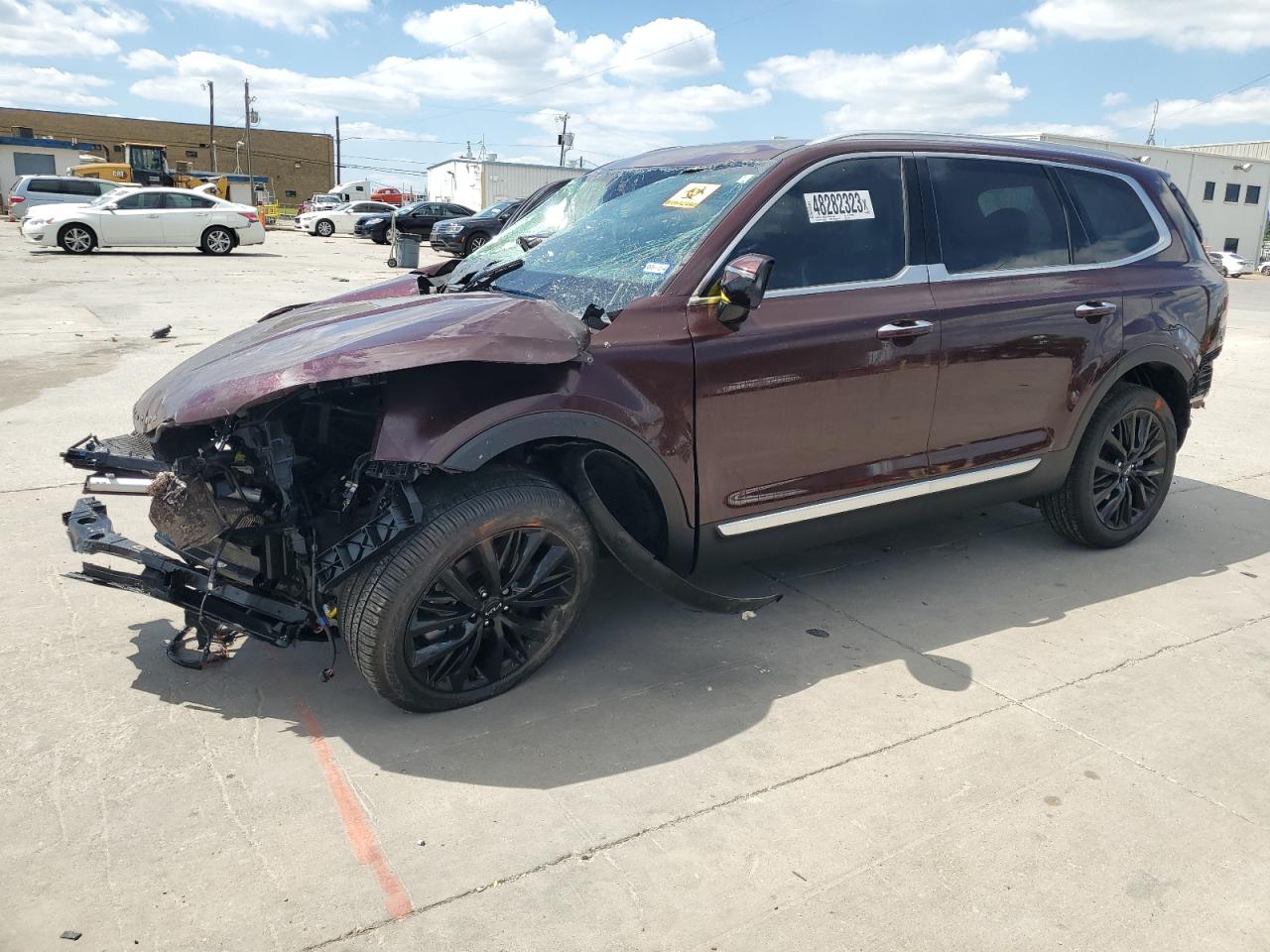 2022 KIA TELLURIDE SX VIN:5XYP54HC7NG276196