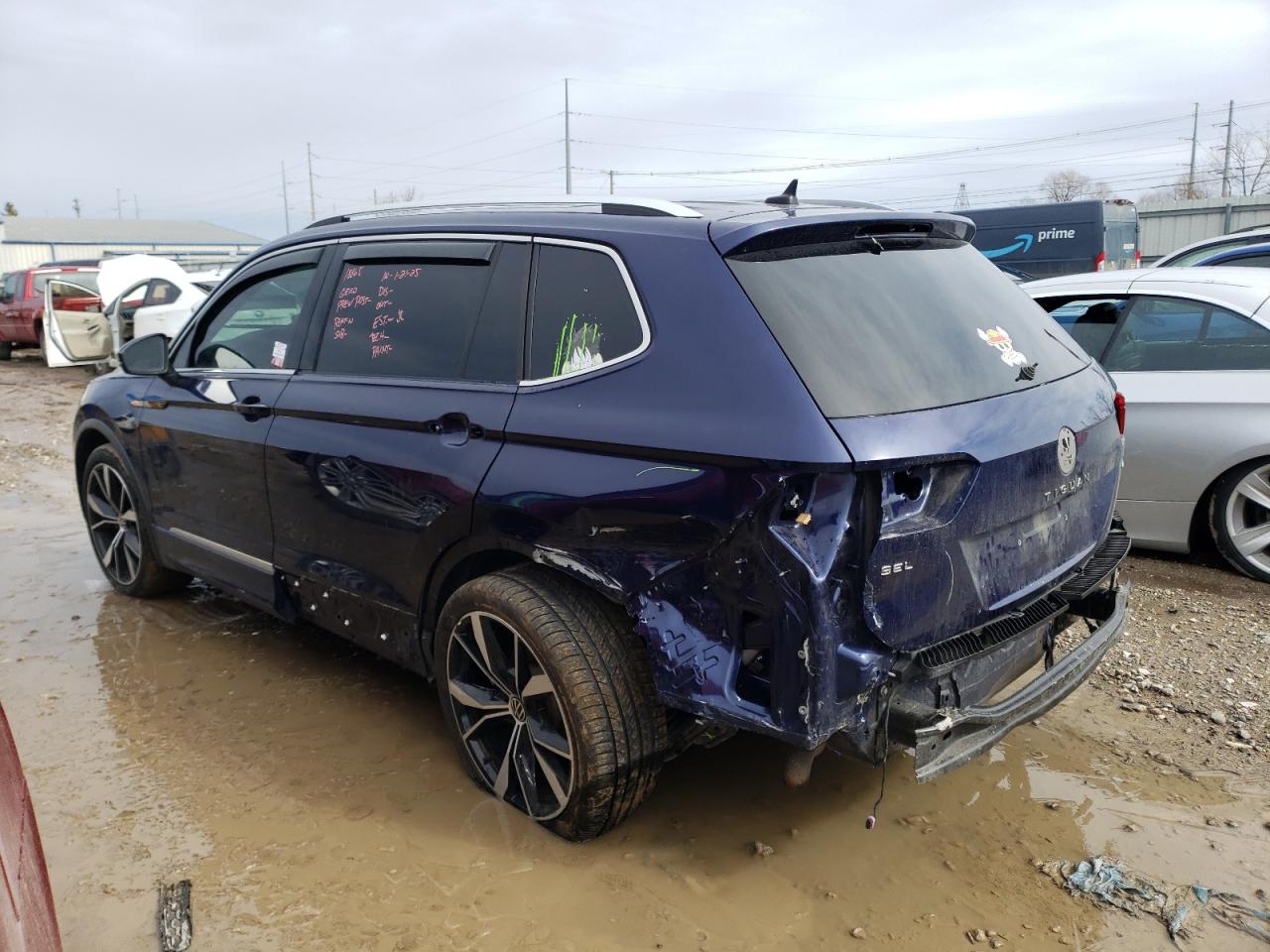 2022 VOLKSWAGEN TIGUAN SEL R-LINE VIN:3VV4B7AX1NM068989