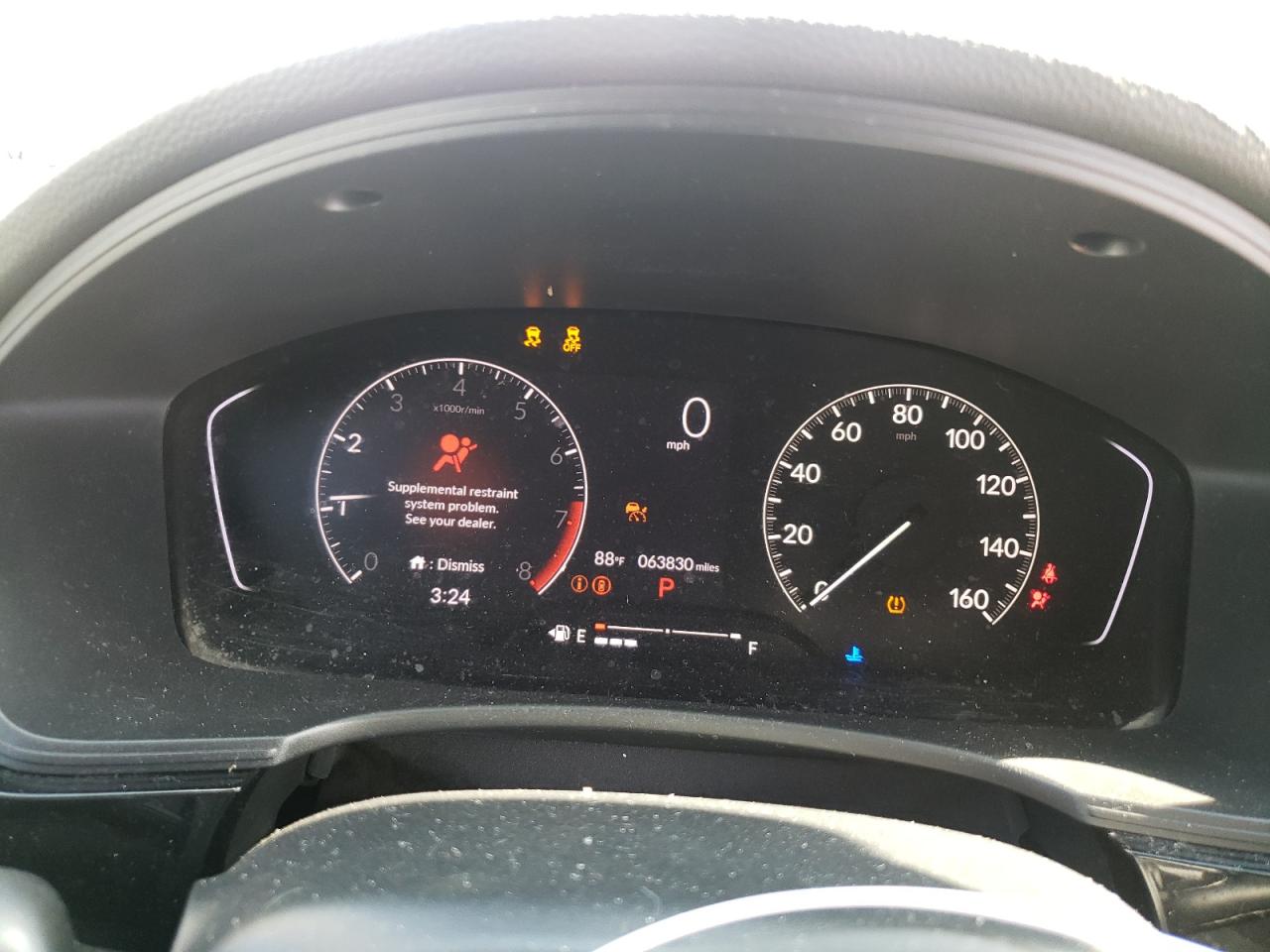 2022 HONDA CIVIC LX VIN:19XFL2H52NE000724