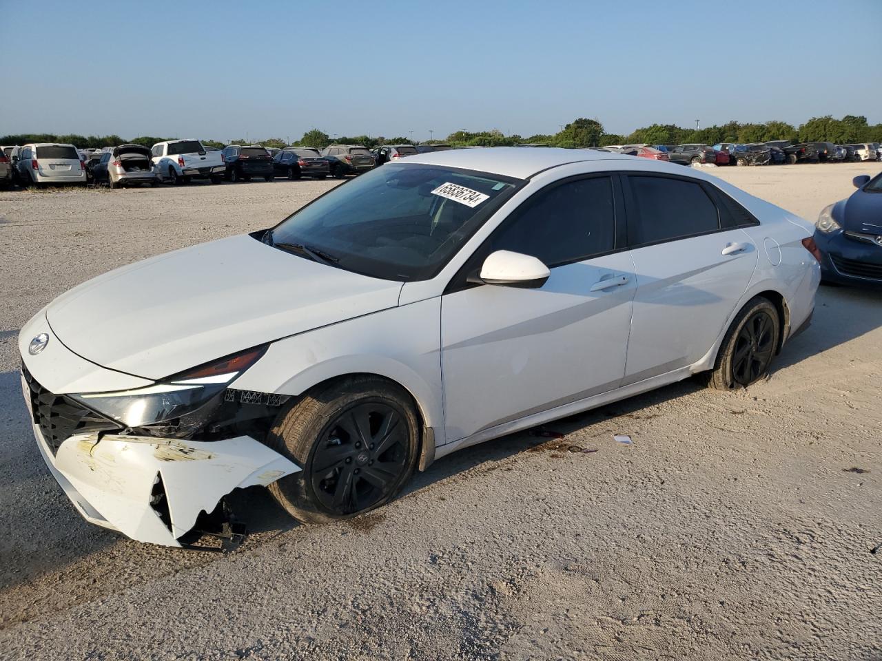 2023 HYUNDAI ELANTRA BLUE VIN:KMHLM4AJ2PU034133