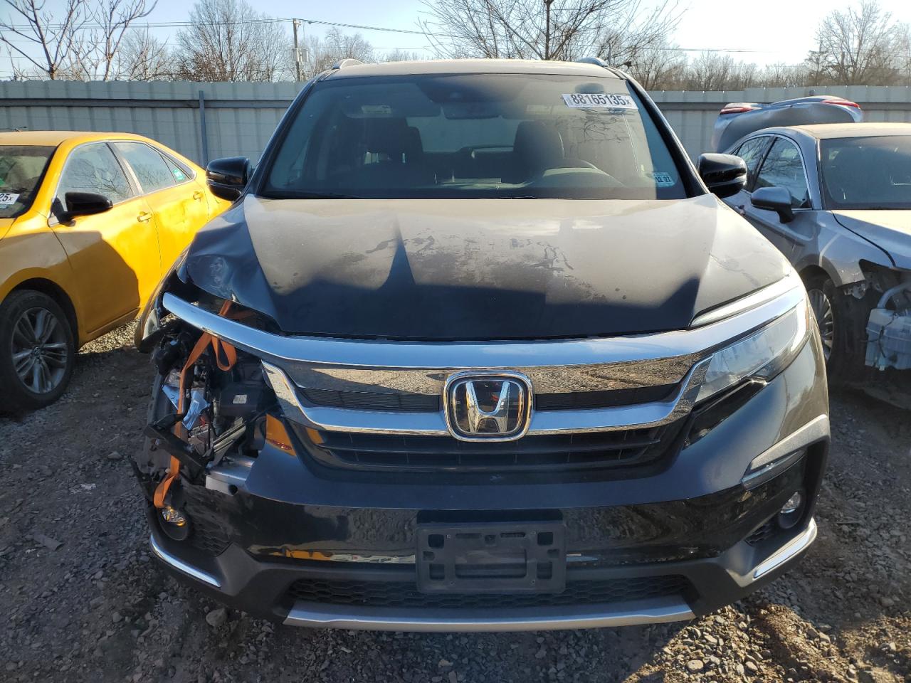 2022 HONDA PILOT TOURING VIN:5FNYF6H60NB091924