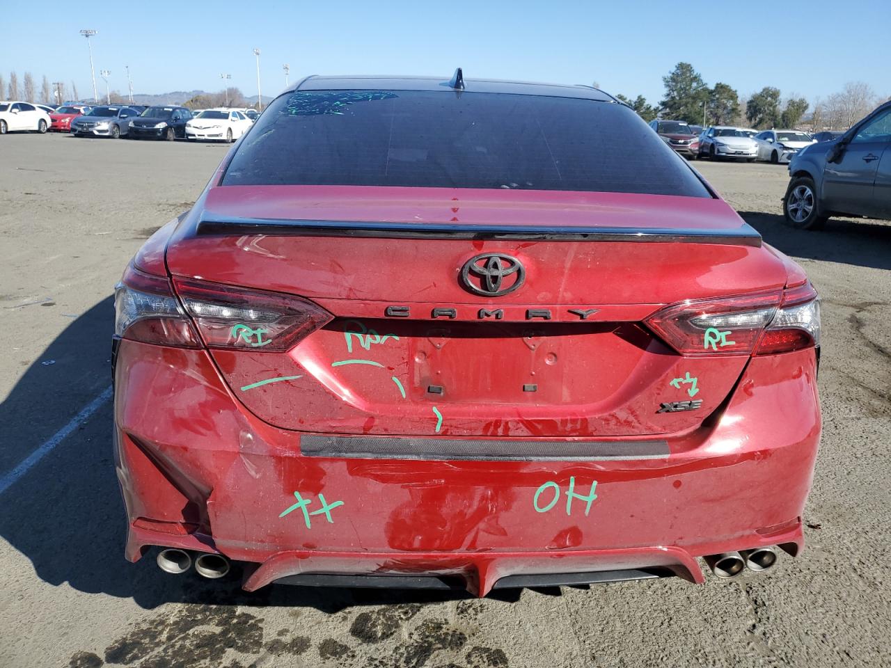 2022 TOYOTA CAMRY XSE VIN:4T1K61AK1NU056361