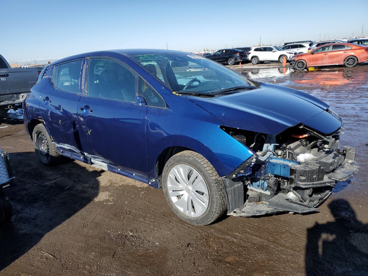2023 NISSAN LEAF S VIN:1N4AZ1BV7PC554269