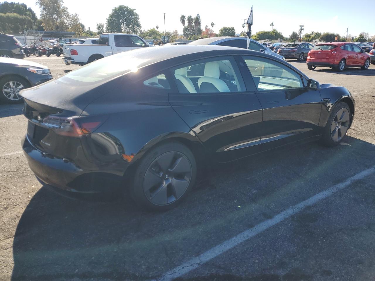 2022 TESLA MODEL 3  VIN:5YJ3E1EB0NF347223