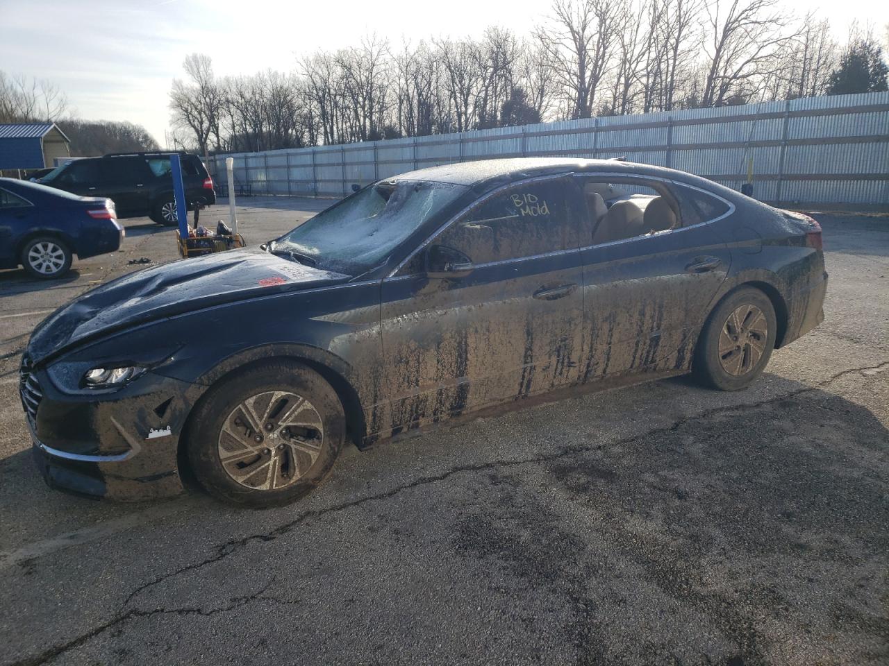 2022 HYUNDAI SONATA HYBRID VIN:KMHL24JJ0NA037620