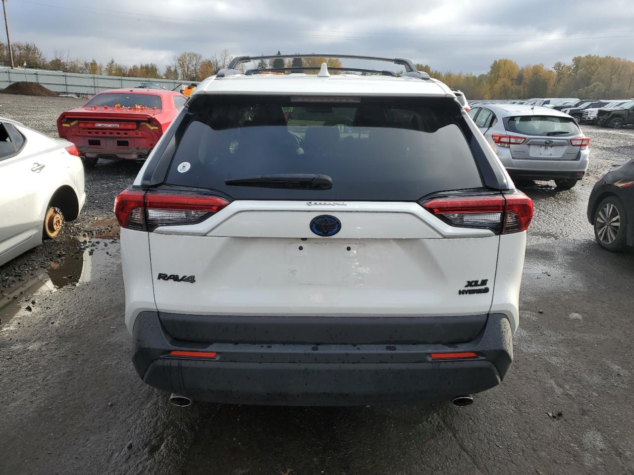 2022 TOYOTA RAV4 XLE PREMIUM VIN:JTMB6RFV9ND529574