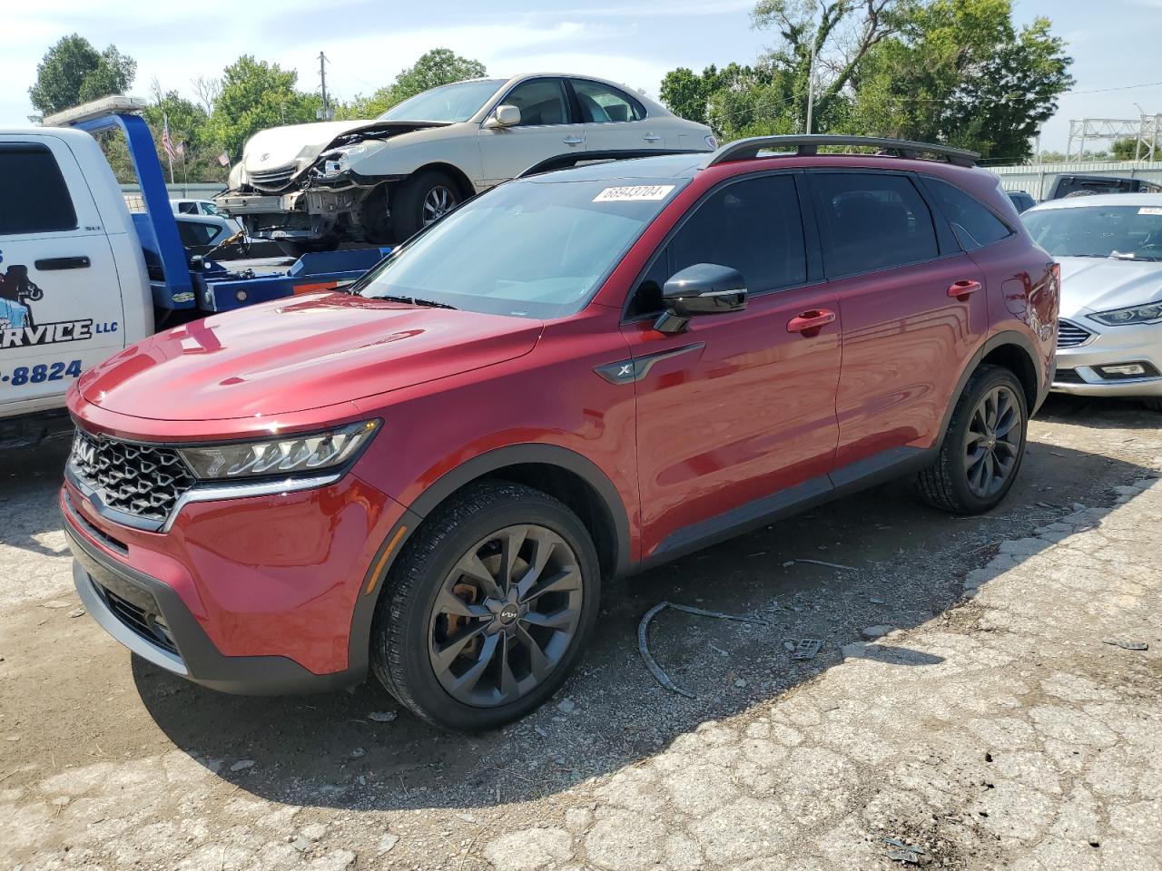 2023 KIA SORENTO EX VIN:5XYRHDLF2PG223488