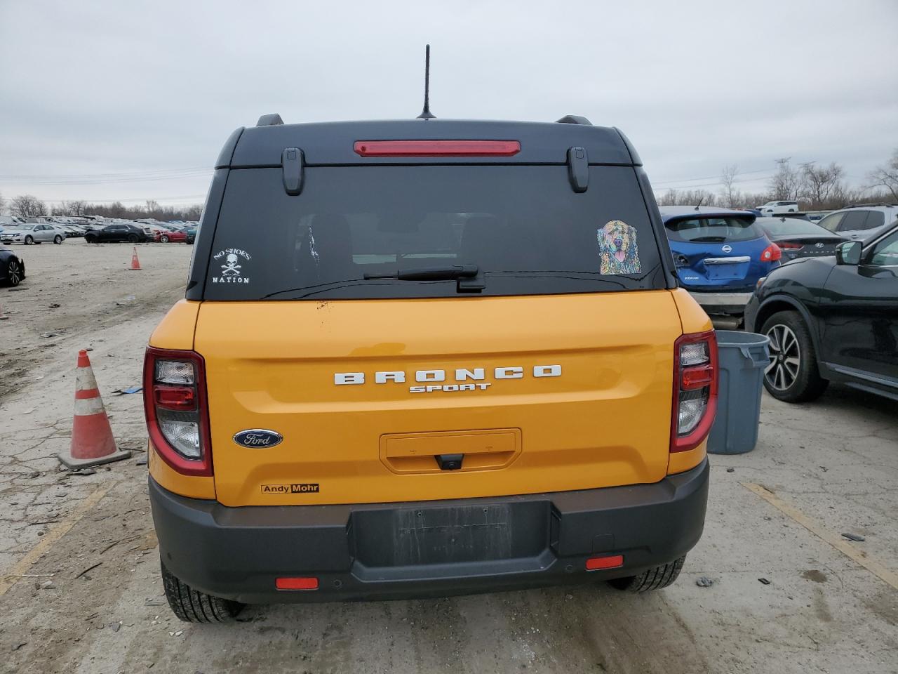 2022 FORD BRONCO SPORT OUTER BANKS VIN:3FMCR9C61NRE27911