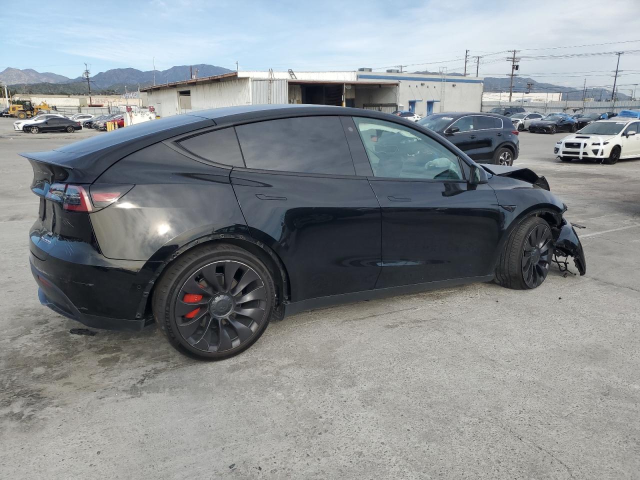 2022 TESLA MODEL Y  VIN:7SAYGDEF0NF345947