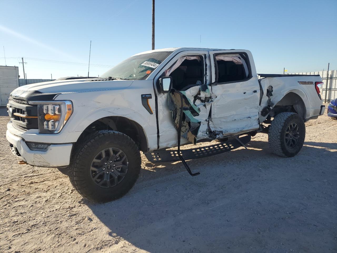 2022 FORD F150 SUPERCREW VIN:1FTEW1E87NFC13380