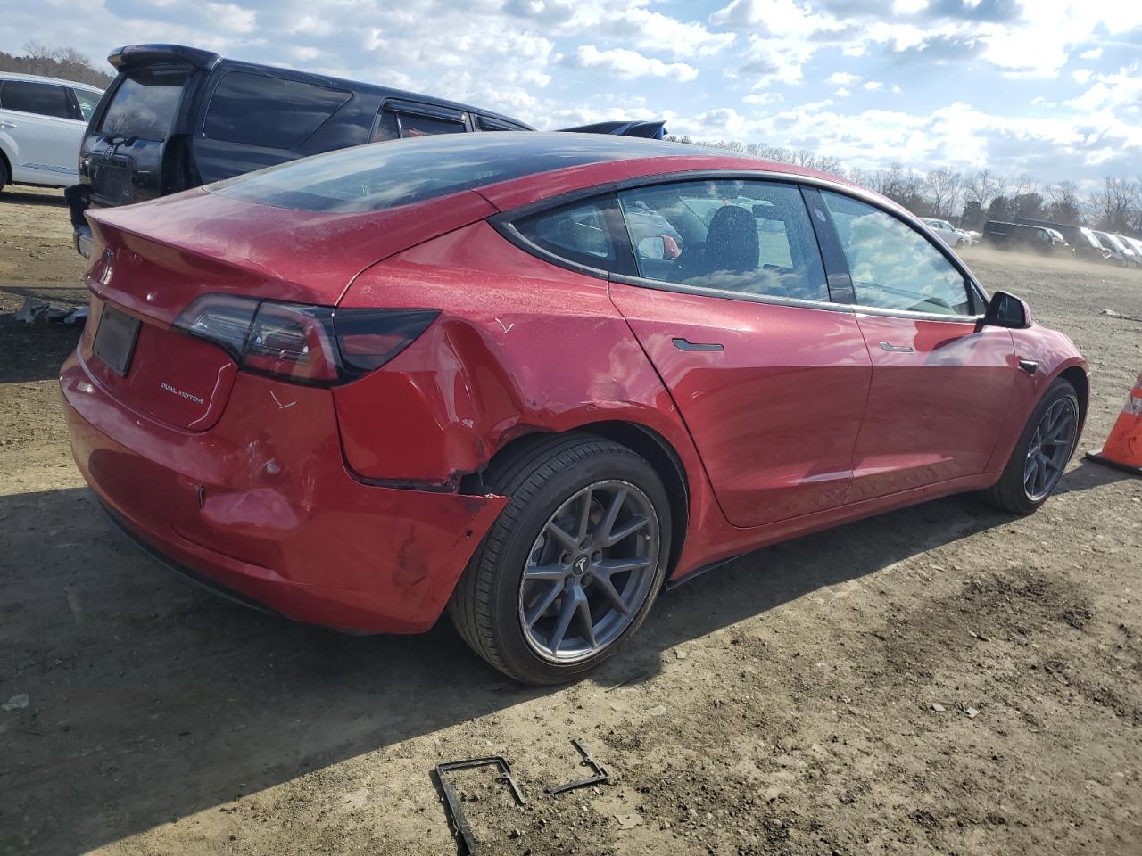 2022 TESLA MODEL 3  VIN:5YJ3E1EB4NF230969