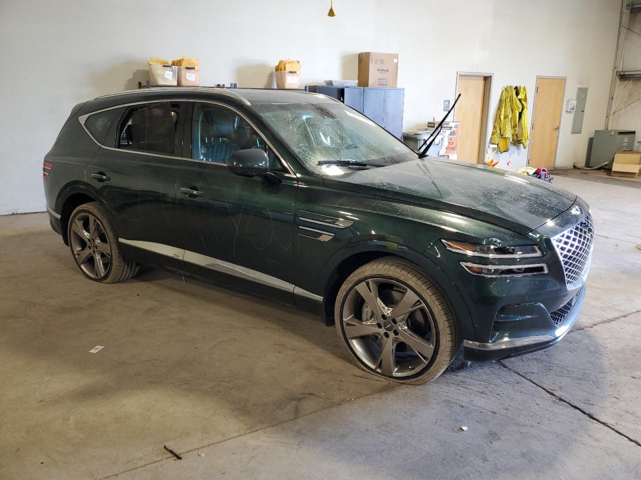 2022 GENESIS GV80 BASE VIN:KMUHCESC6NU101765