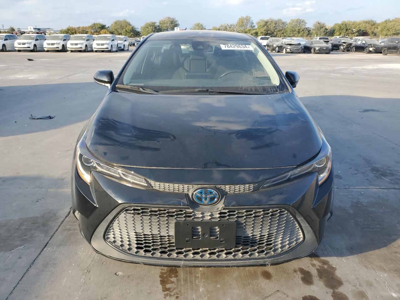 2022 TOYOTA COROLLA LE VIN:JTDEAMDE5NJ049390