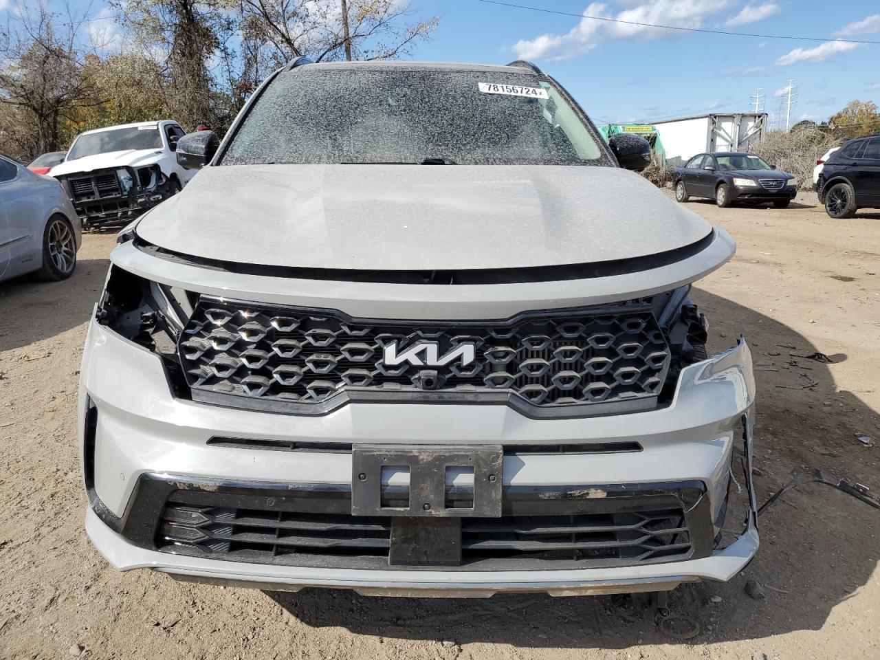 2022 KIA SORENTO SX VIN:5XYRK4LF5NG100427