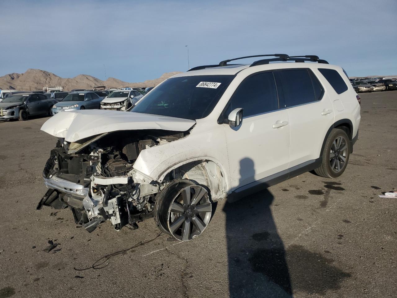 2023 HONDA PILOT ELITE VIN:5FNYG1H80PB043716