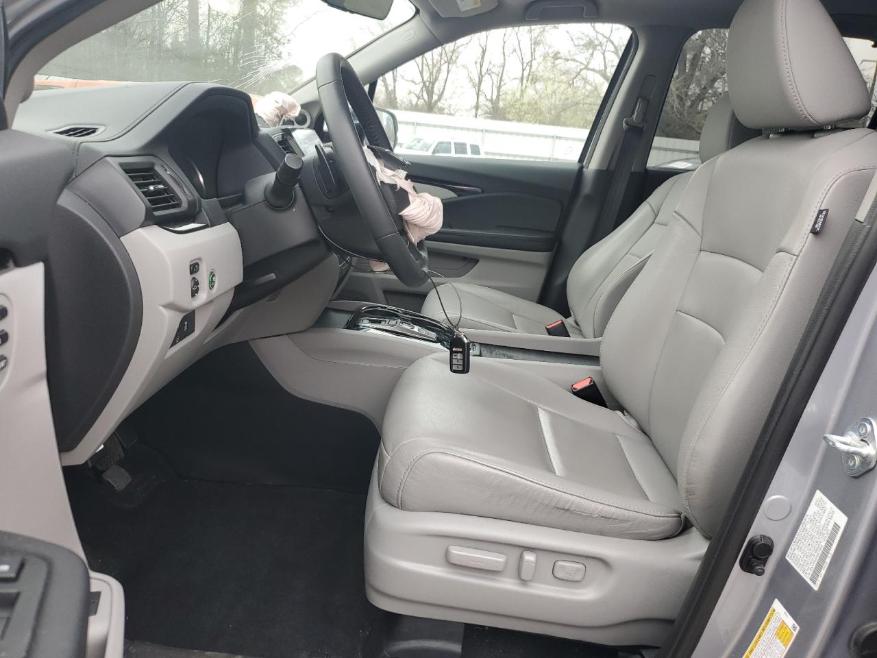 2022 HONDA PILOT TOURING VIN:5FNYF6H91NB016644