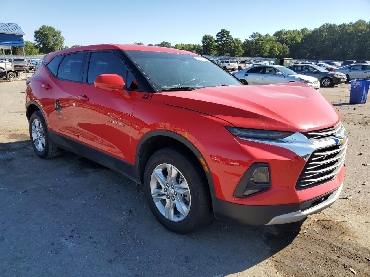 2022 CHEVROLET BLAZER 2LT VIN:3GNKBCR47NS123067