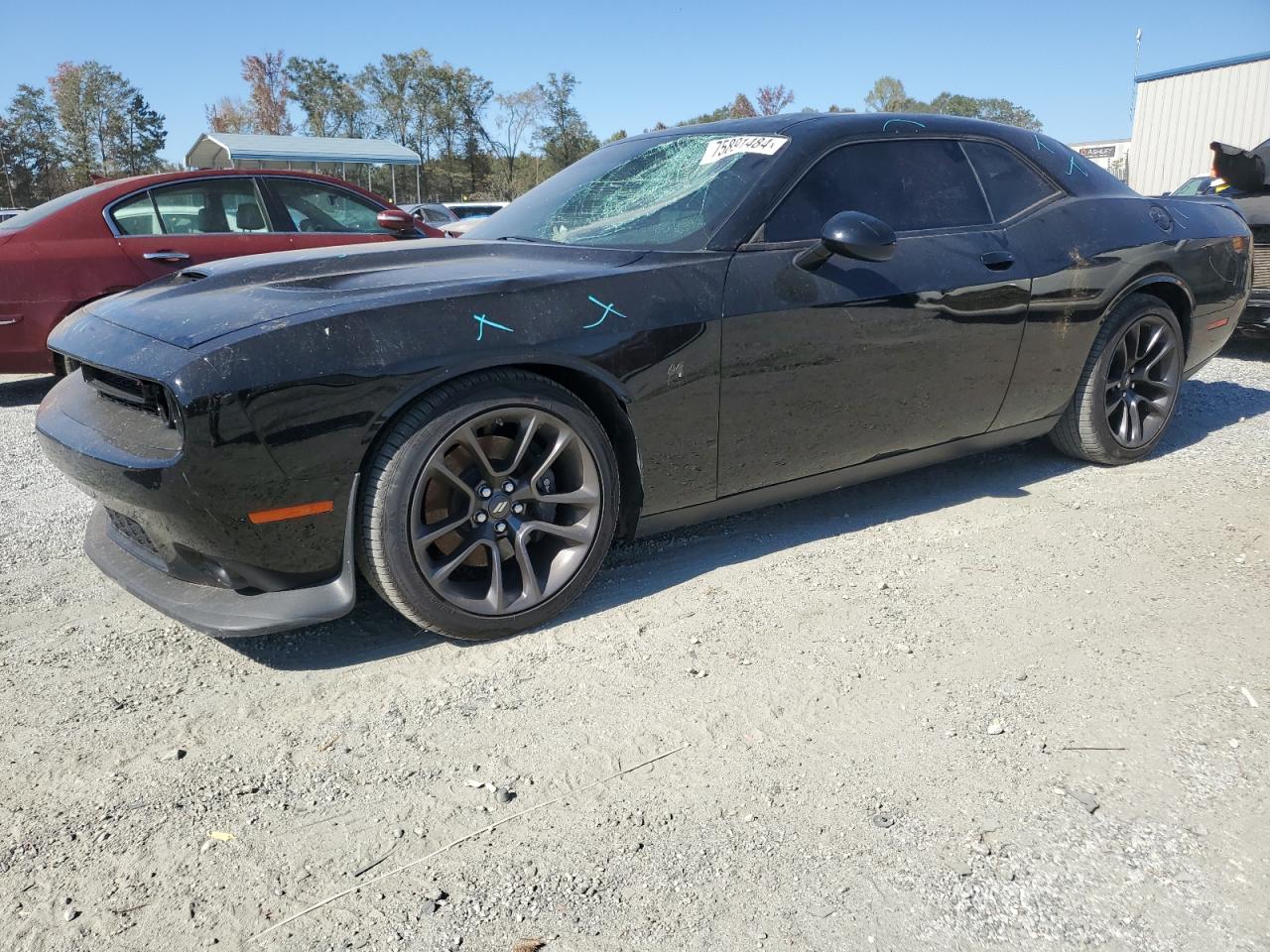 2022 DODGE CHALLENGER R/T SCAT PACK VIN:2C3CDZFJ3NH113602
