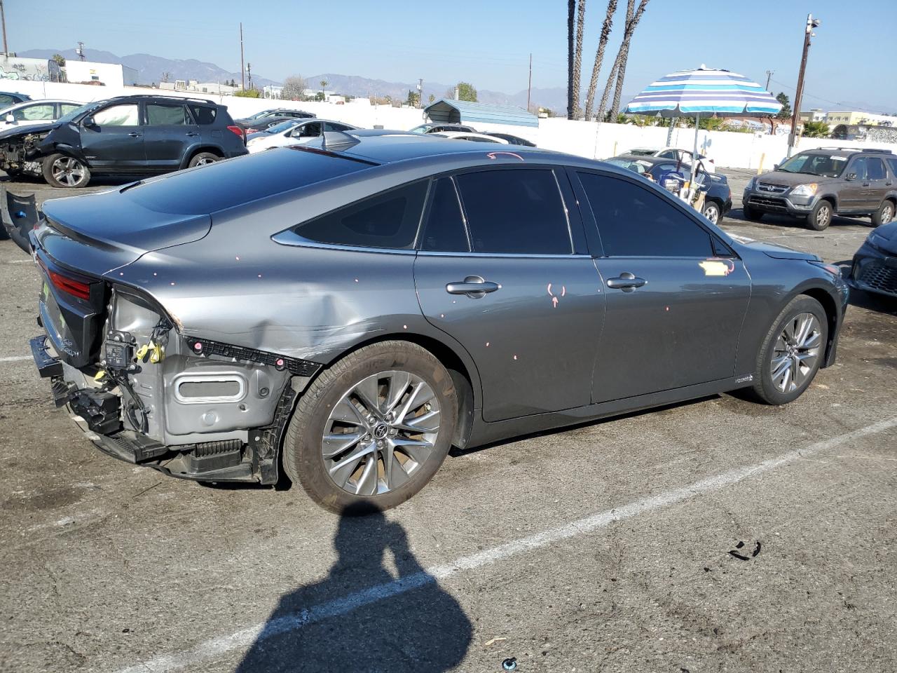 2023 TOYOTA MIRAI XLE VIN:JTDAAAAA1PA007719