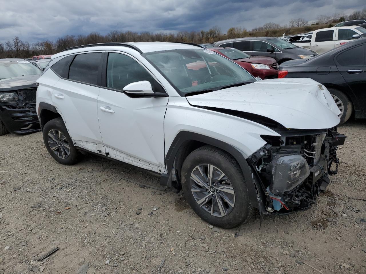 2023 HYUNDAI TUCSON BLUE VIN:KM8JBCA19PU094157