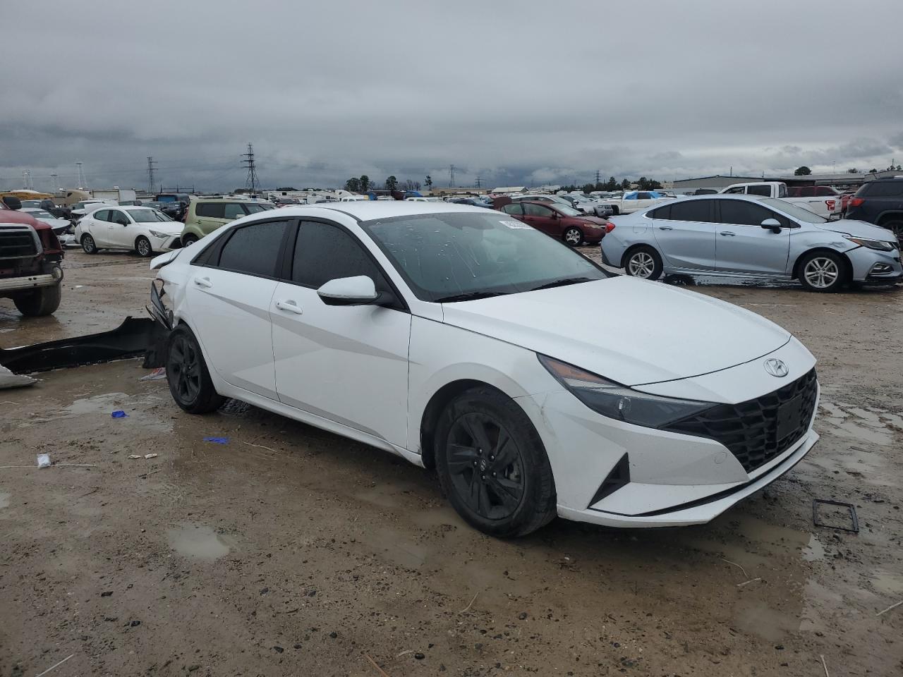 2023 HYUNDAI ELANTRA BLUE VIN:KMHLM4AJ4PU055307