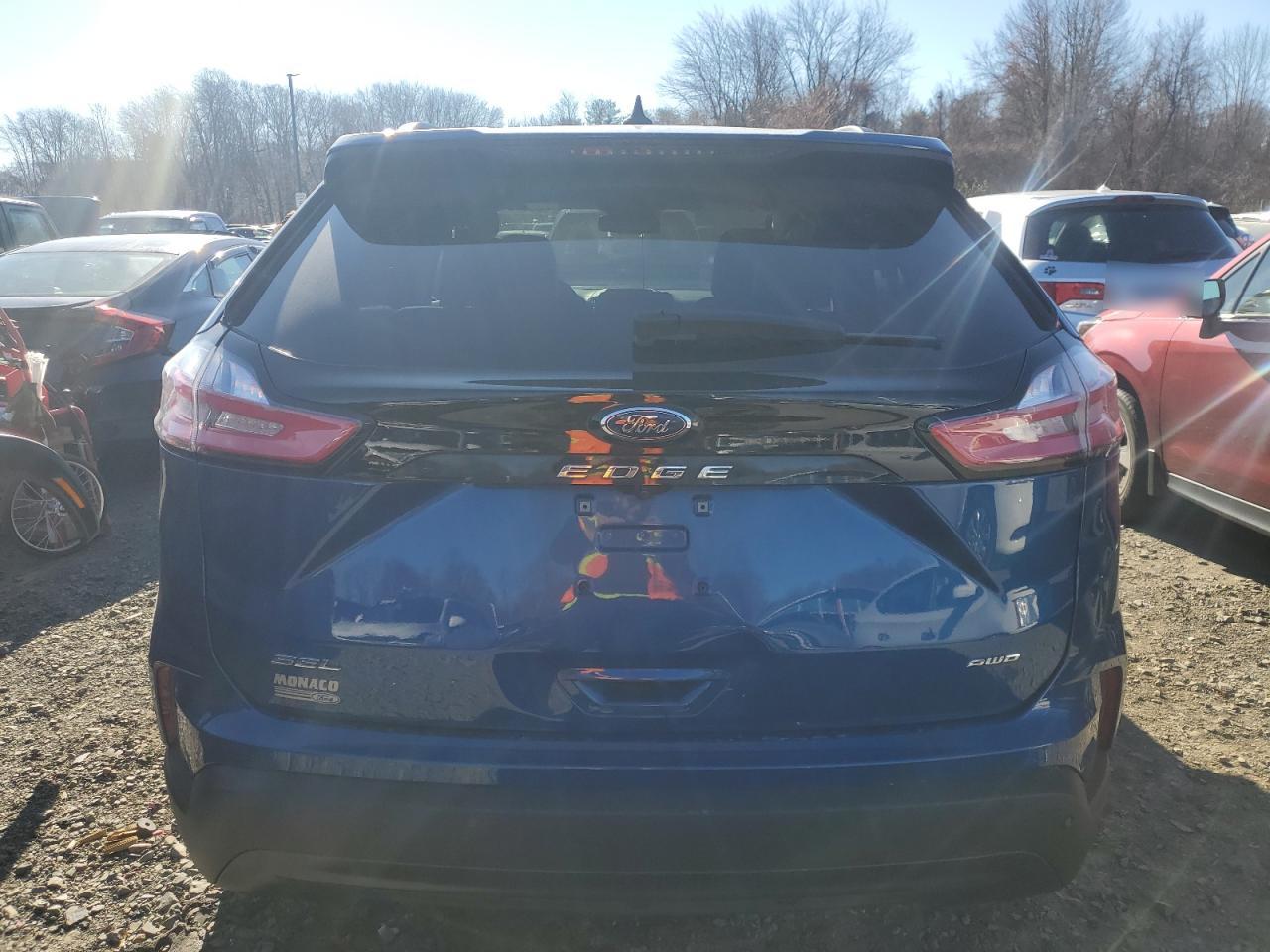 2022 FORD EDGE SEL VIN:2FMPK4J96NBA84002