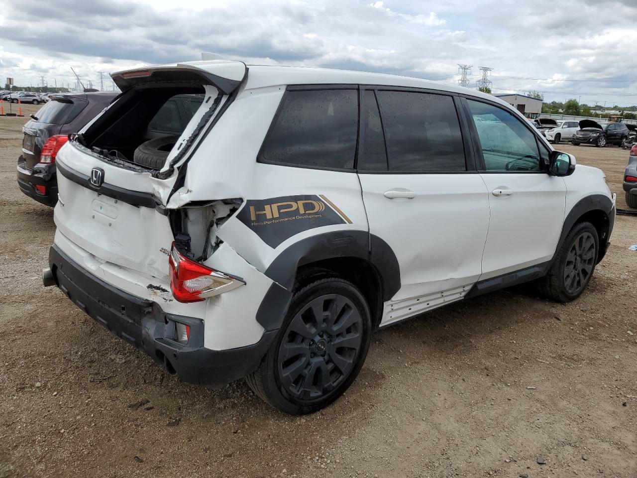 2022 HONDA PASSPORT EXL VIN:5FNYF8H58NB031120
