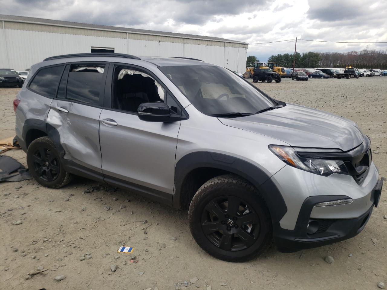 2022 HONDA PILOT TRAILSPORT VIN:5FNYF6H83NB075248