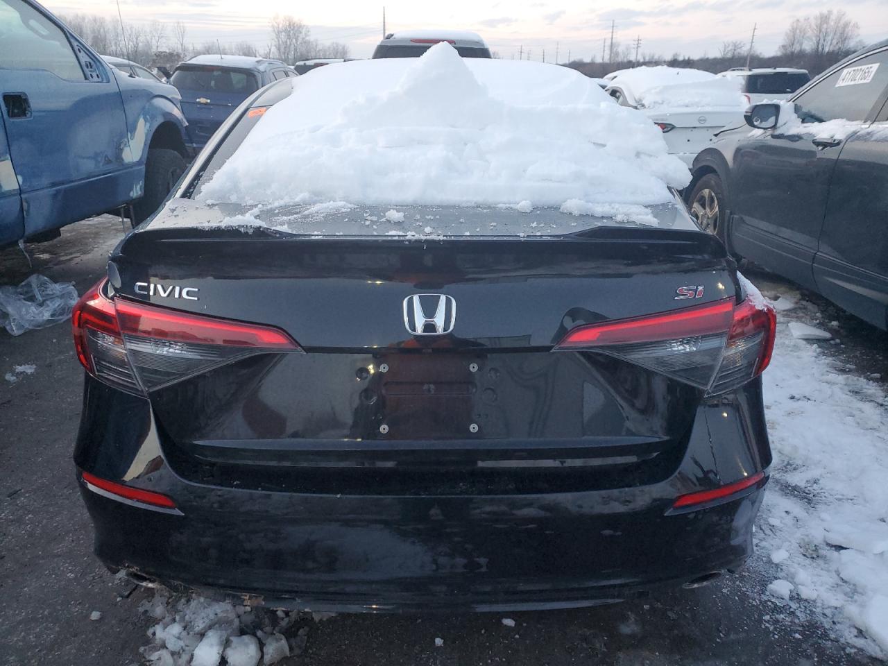 2022 HONDA CIVIC SI VIN:KM8JU3AC9DU677660