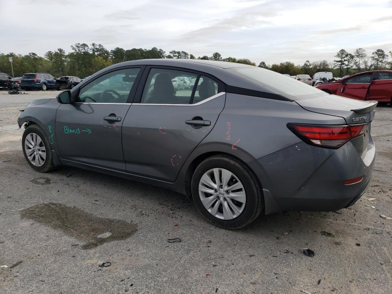 2022 NISSAN SENTRA S VIN:3N1AB8BV8NY230598