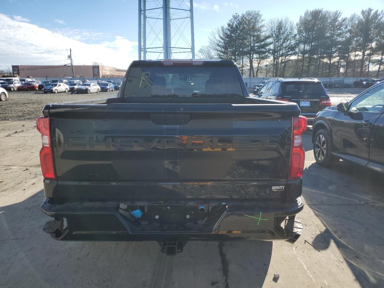 2022 CHEVROLET SILVERADO LTD K1500 CUSTOM VIN:1GCRYBEK9NZ181799