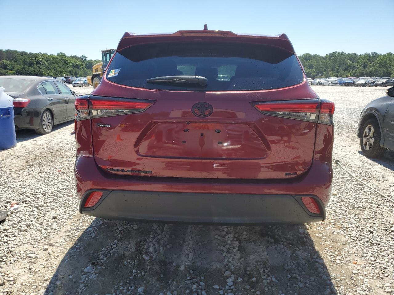 2022 TOYOTA HIGHLANDER XLE VIN:5TDGZRAH3NS544364