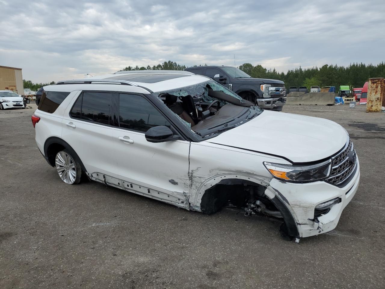 2022 FORD EXPLORER KING RANCH VIN:1FM5K8LC4NGA35137