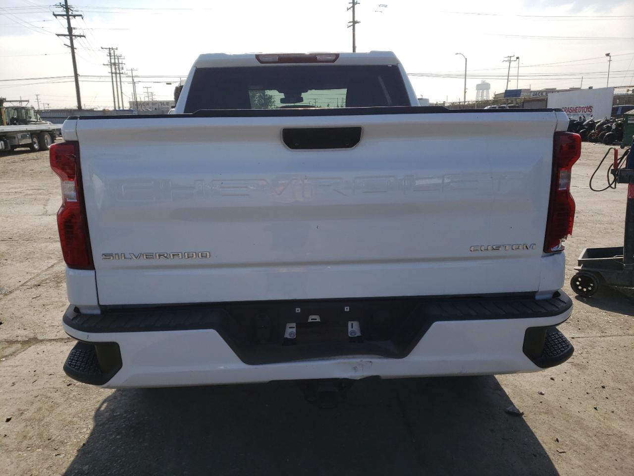 2022 CHEVROLET SILVERADO C1500 CUSTOM VIN:3GCPABEK4NG512591