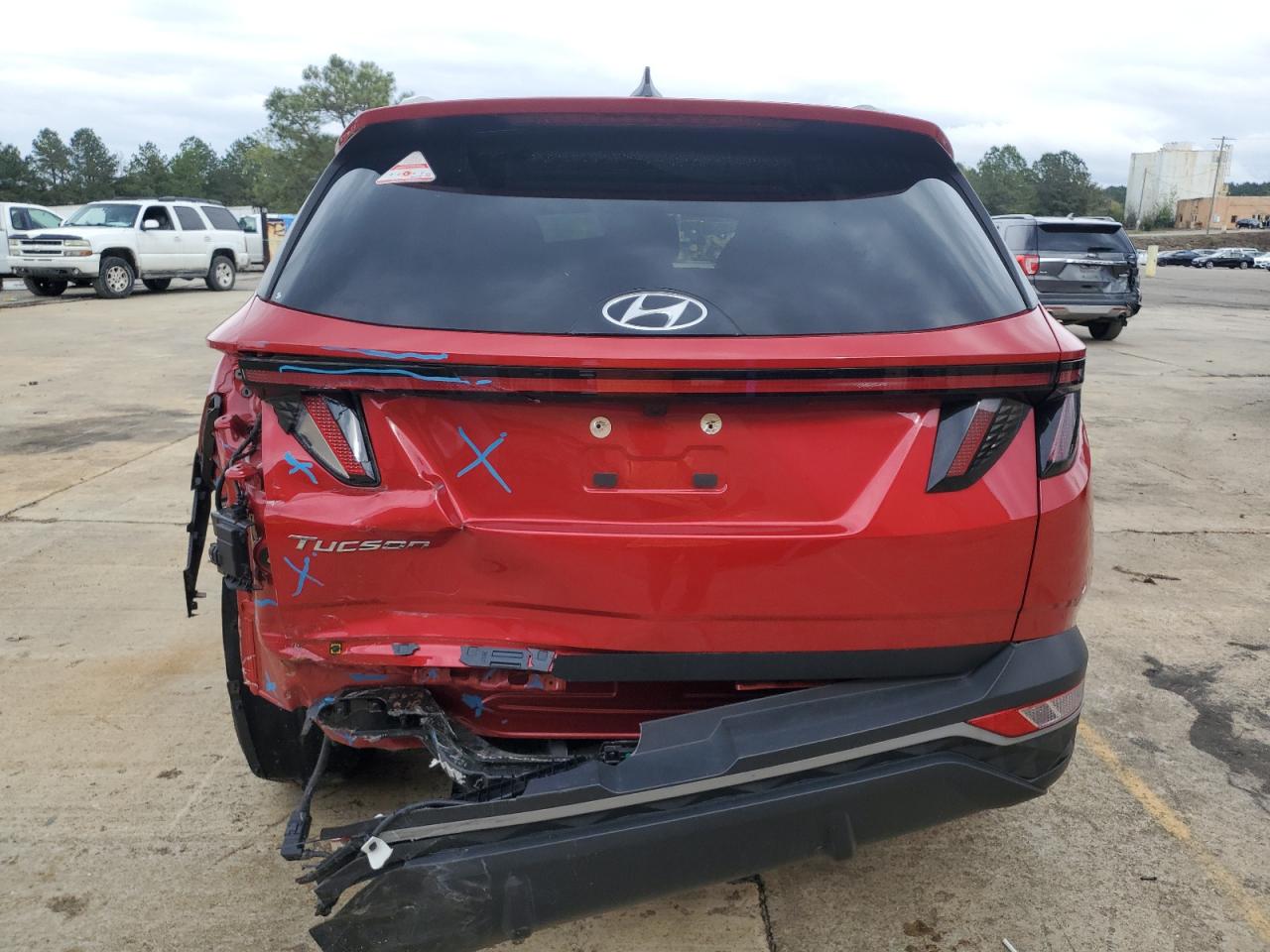 2022 HYUNDAI TUCSON SEL VIN:5NMJC3AE6NH023409