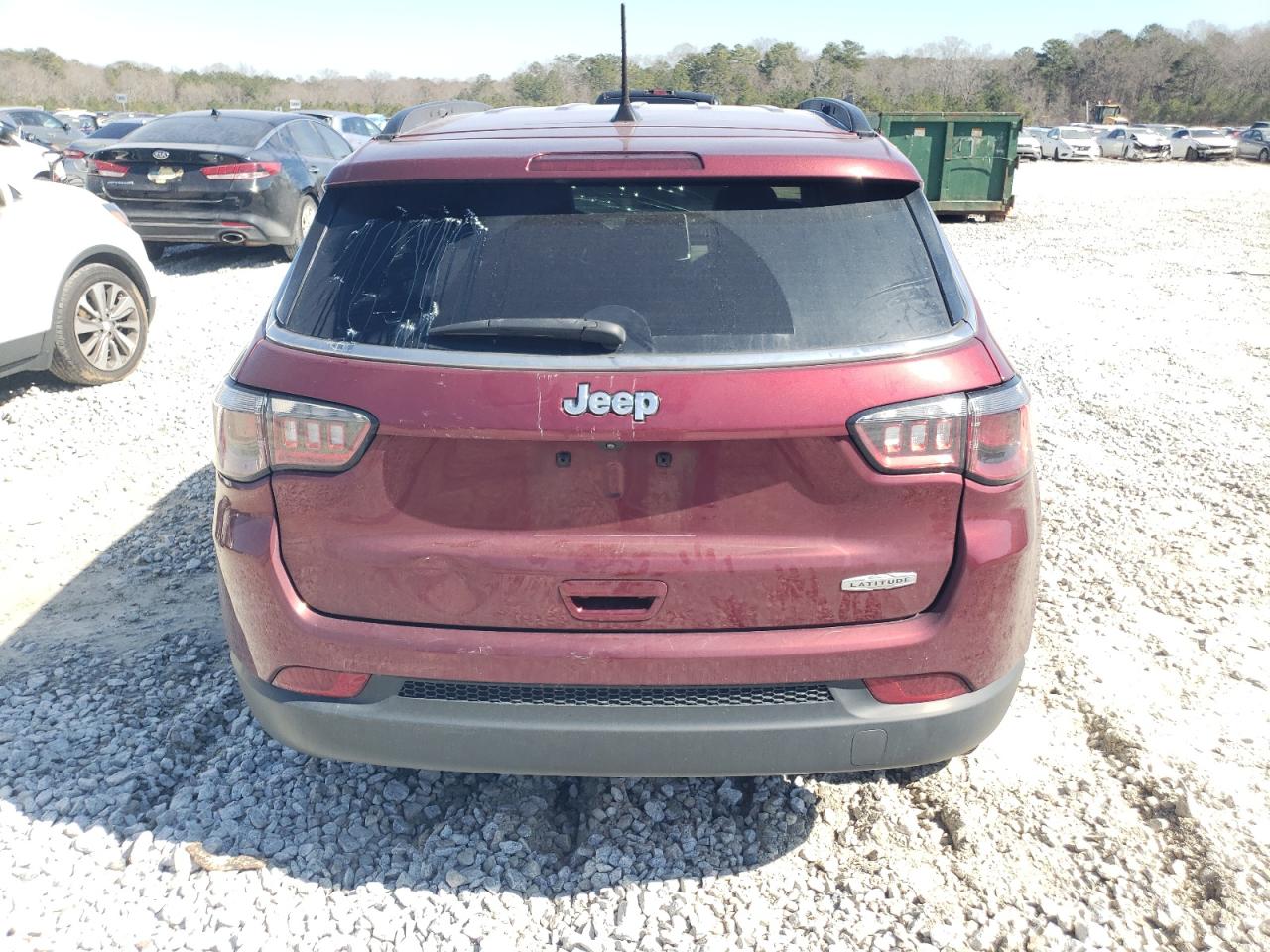 2022 JEEP COMPASS LATITUDE VIN:3C4NJCBB2NT119391
