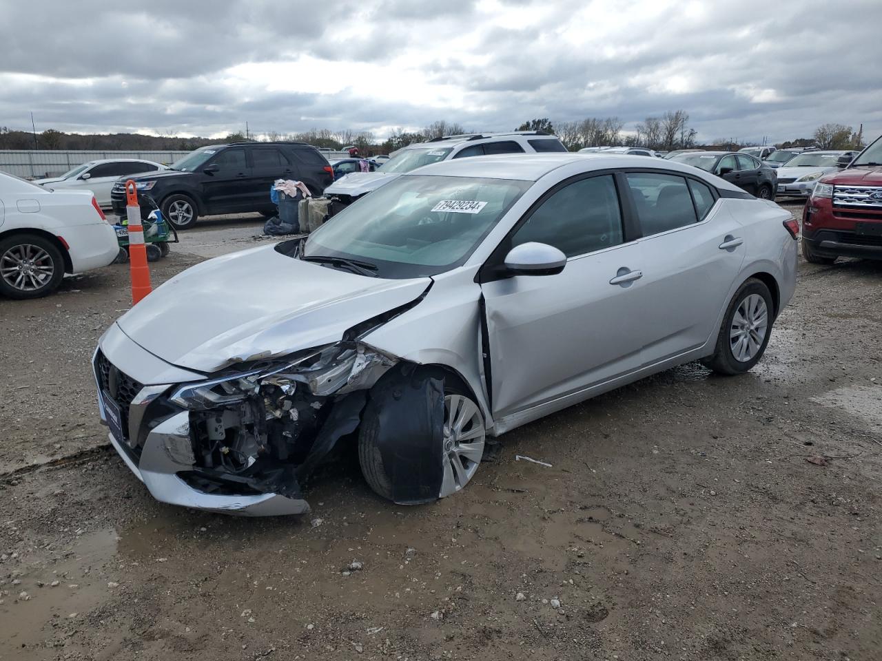 2022 NISSAN SENTRA S VIN:3N1AB8BV0NY279102