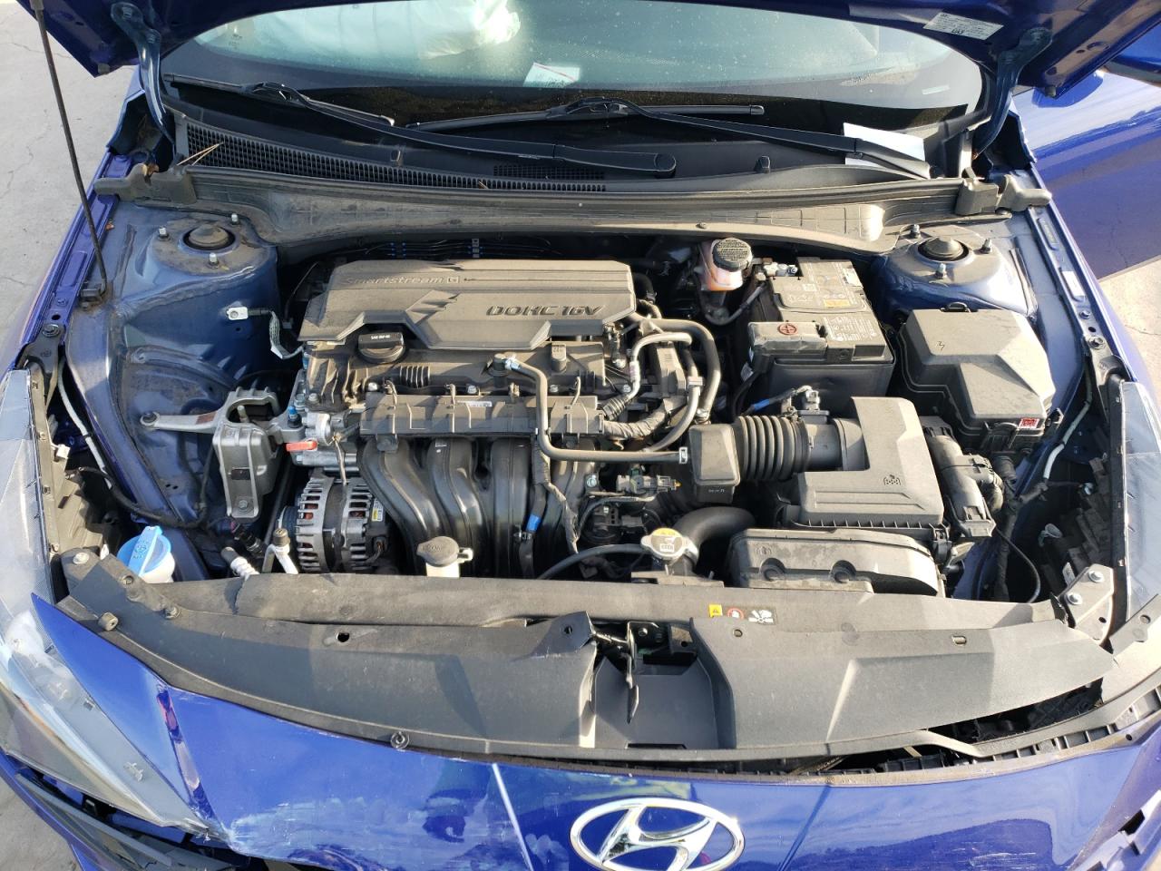 2022 HYUNDAI ELANTRA SEL VIN:5NPLM4AG8NH081876