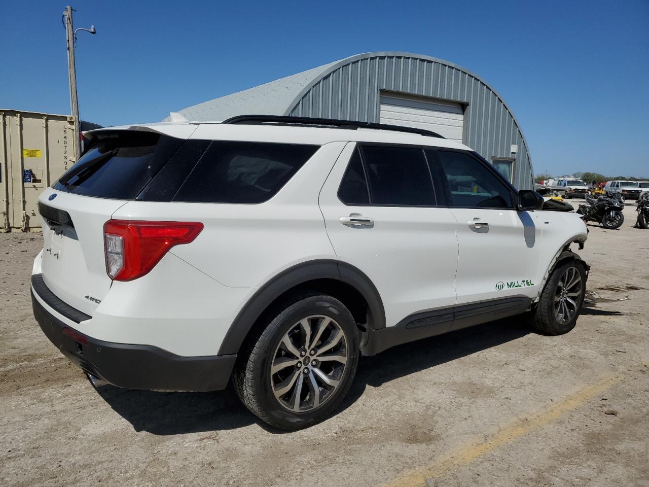 2022 FORD EXPLORER ST-LINE VIN:1FMSK8KH3NGA09953