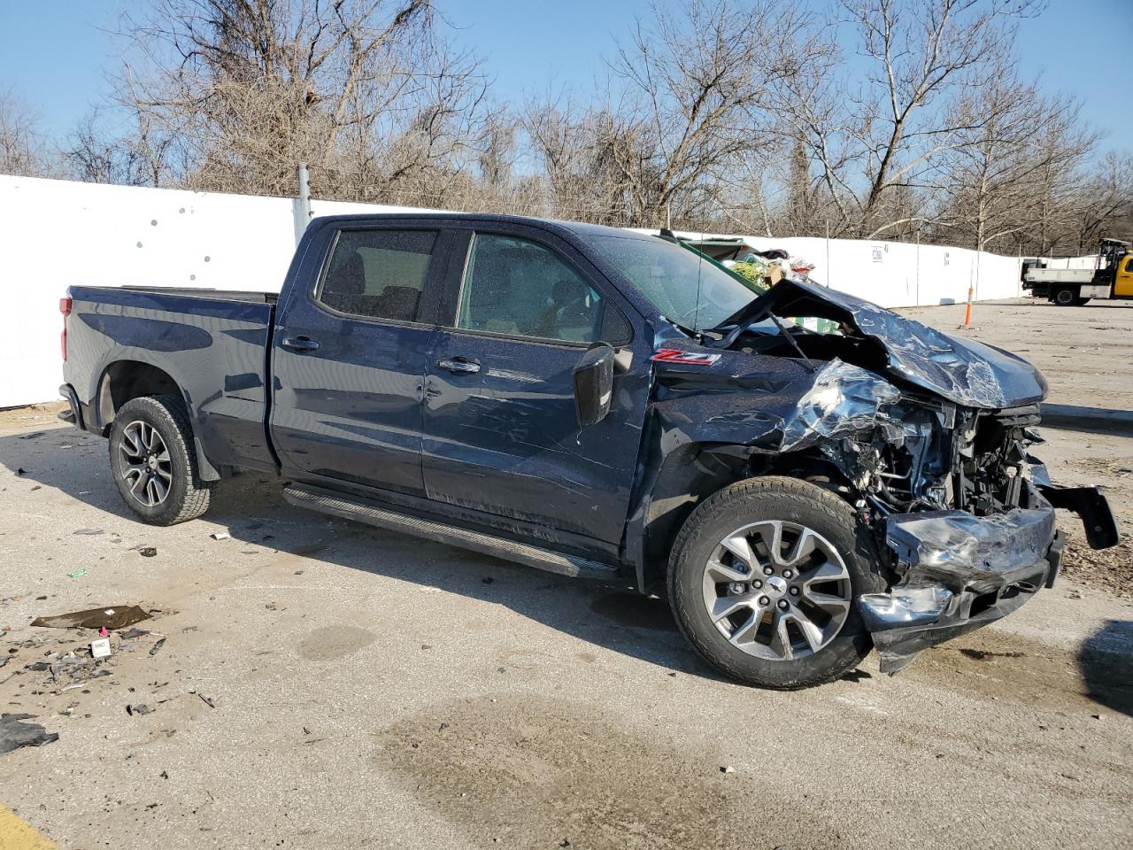 2022 CHEVROLET SILVERADO LTD K1500 RST VIN:3GCUYEEDXNG210482