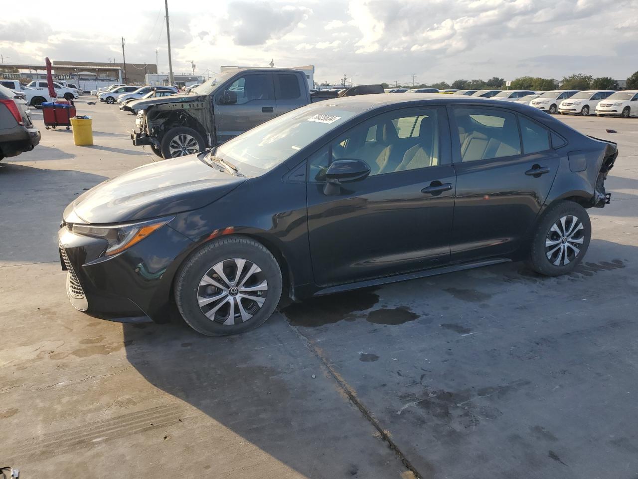 2022 TOYOTA COROLLA LE VIN:JTDEAMDE5NJ049390