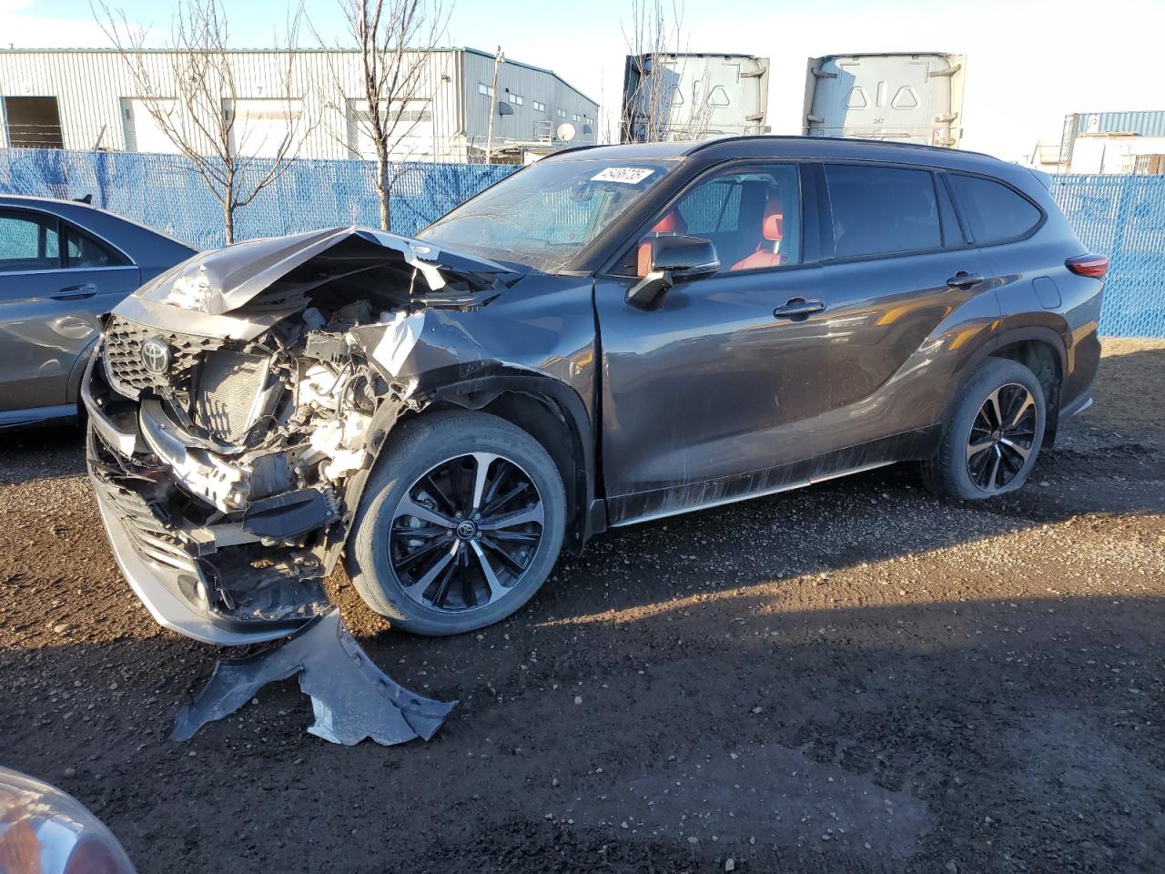 2022 TOYOTA HIGHLANDER XSE VIN:5TDLZRBH7NS194623