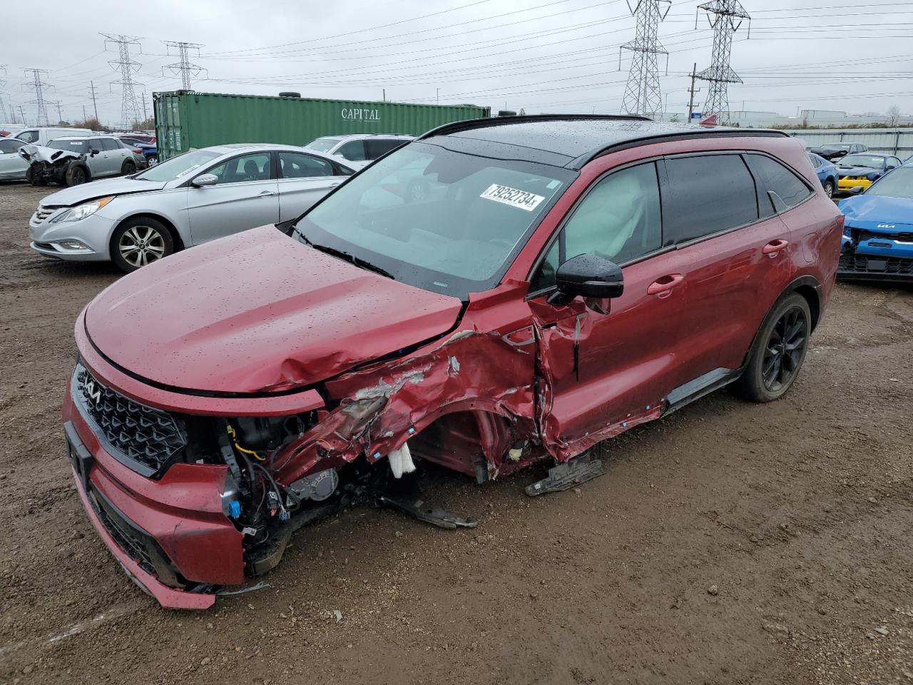 2023 KIA SORENTO SX VIN:5XYRKDLF9PG207533