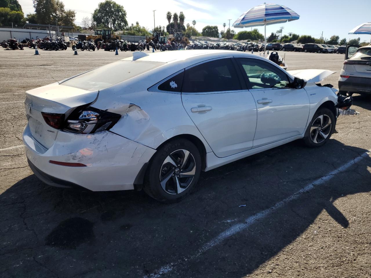 2022 HONDA INSIGHT EX VIN:19XZE4F51NE008948