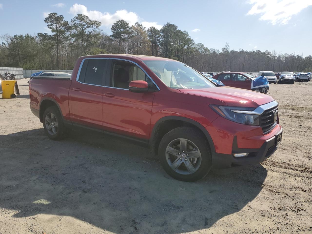 2023 HONDA RIDGELINE RTL VIN:5FPYK3F59PB034510
