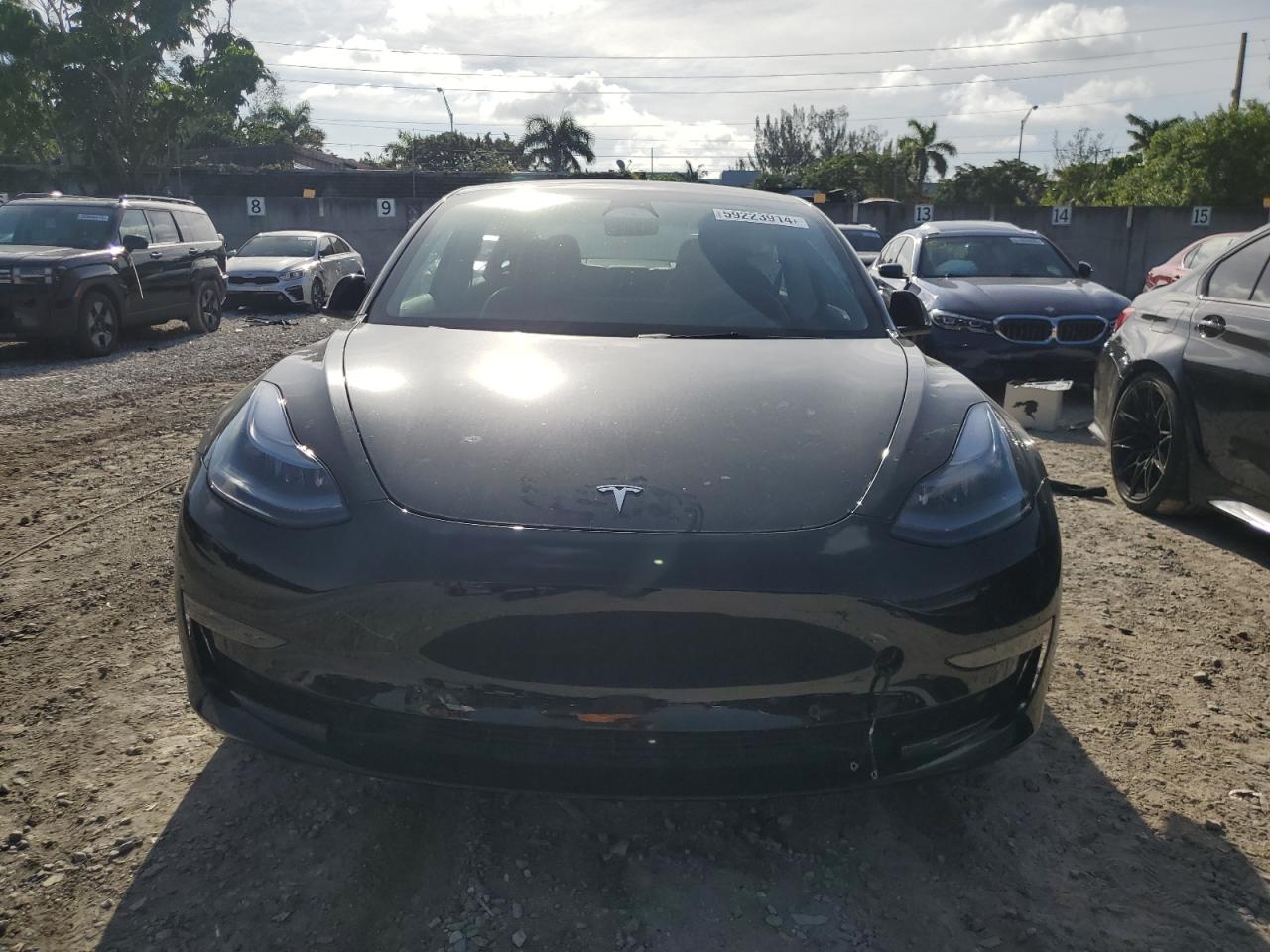 2022 TESLA MODEL 3  VIN:5YJ3E1EB7NF313599