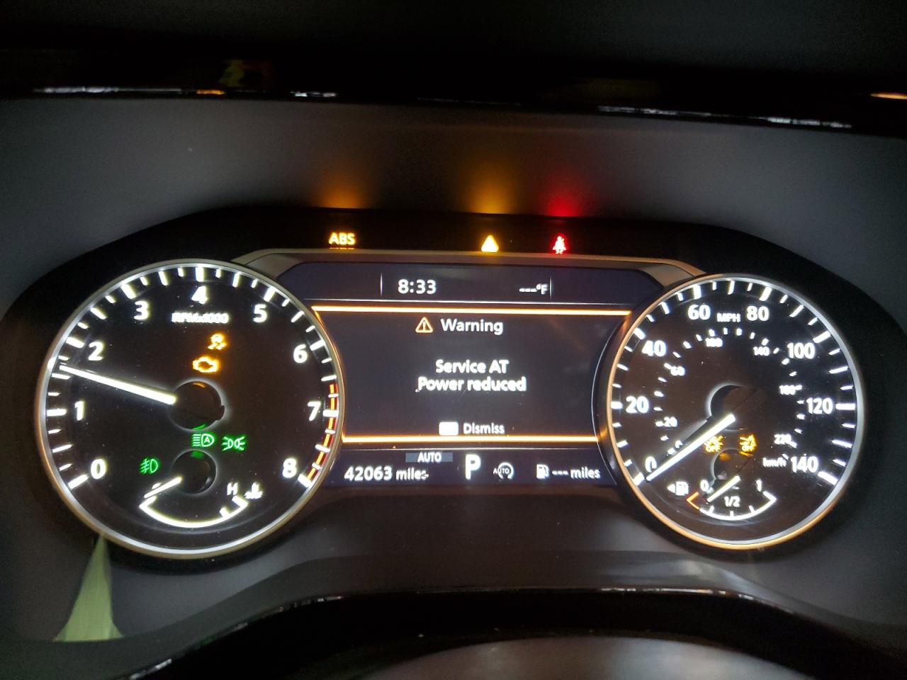 2022 NISSAN PATHFINDER PLATINUM VIN:5N1DR3DK4NC265624